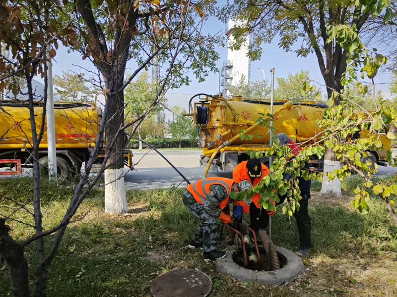 月苑厂区管道清洗