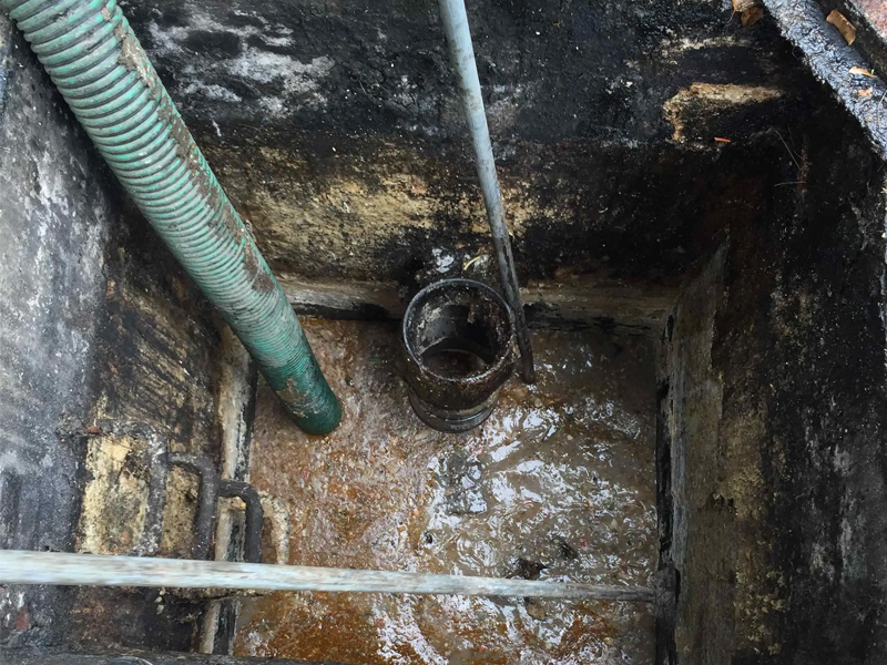 月苑隔油池清理